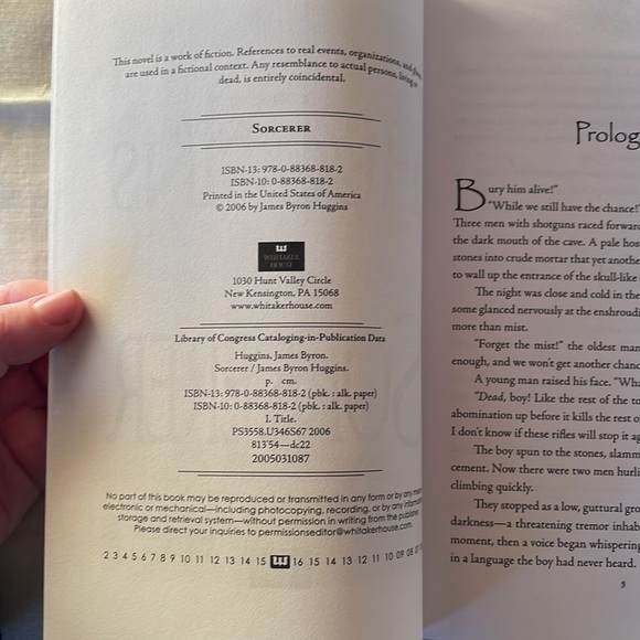 Sorcerer - James Byron Huggins. Fiction. Thriller. Christian Novel. - Picture 7 of 7